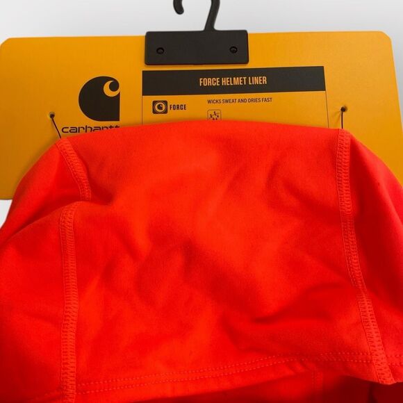Carhartt Mens Force Helmet Liner Mask One Size Orange Balaclava New (c) - Picture 5 of 7